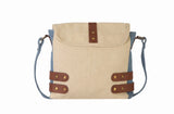 Jules Buckled Up Canvas Messenger Bag