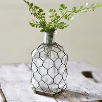 Chicken Wire Vase