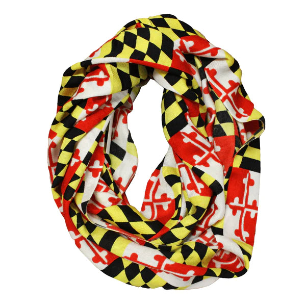 Maryland Flag Infinity Scarf