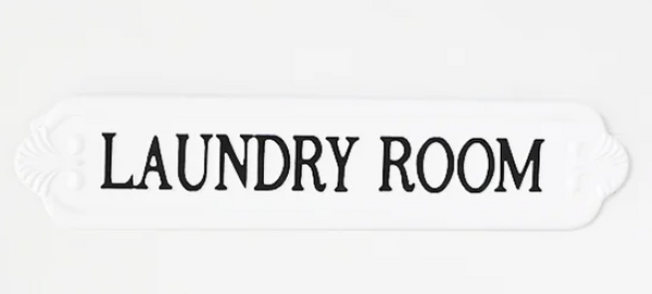 LAUNDRY ROOM Sign