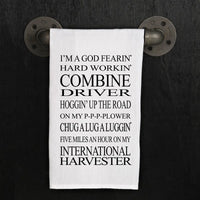 International Harvester Tea Towel