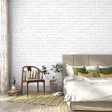 White Brick Peel & Stick Wallpaper